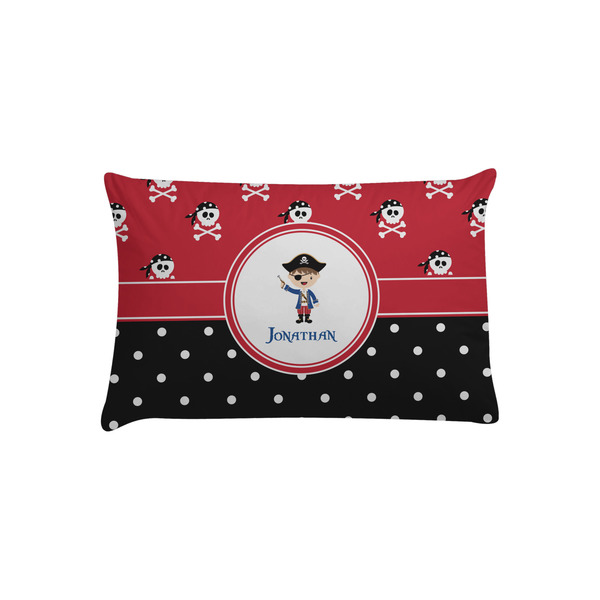 Custom Pirate & Dots Pillow Case - Toddler (Personalized)