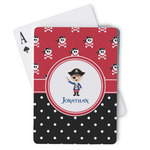 Pirate & Dots Playing Cards (Personalized)