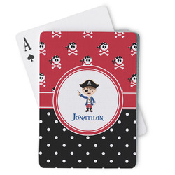 Pirate & Dots Playing Cards (Personalized)