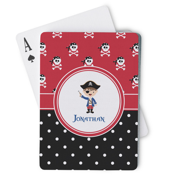 Custom Pirate & Dots Playing Cards (Personalized)