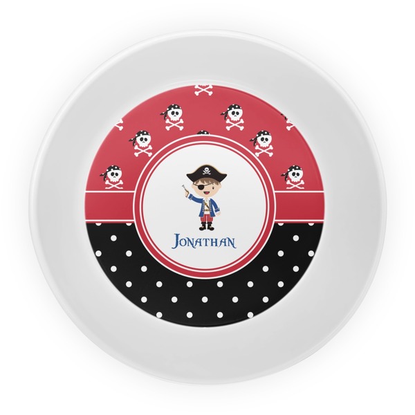 Pirate & Dots Melamine Bowl - Center