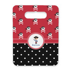 Pirate & Dots Rectangular Trivet with Handle (Personalized)