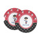 Pirate & Dots Sandstone Car Coasters - Set of 2 (Personalized)