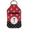 Pirate & Dots Sanitizer Holder Keychain - Small (Front Flat)