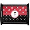 Pirate & Dots Serving Tray Black Large - Main