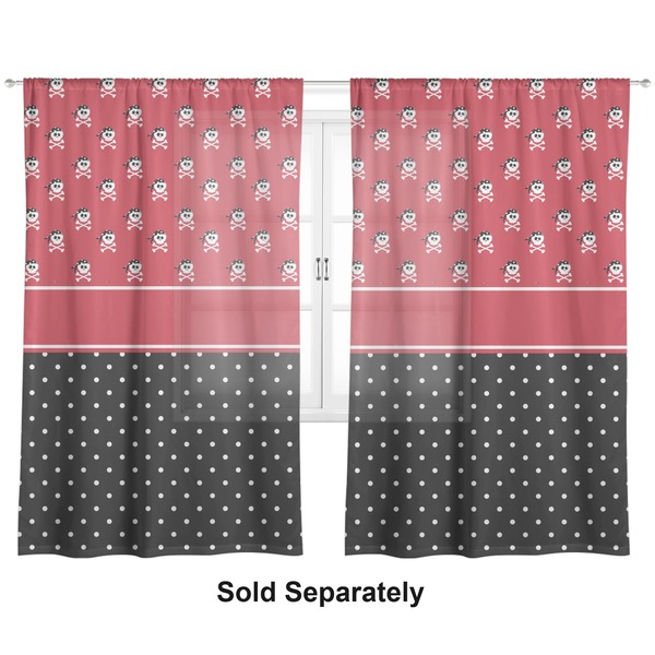 Pirate & Dots Sheer Curtains