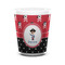 Pirate & Dots Ceramic Shot Glass - 1.5 oz - White - Single (Personalized)