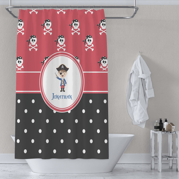Pirate & Dots Shower Curtain Lifestyle