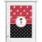 Pirate & Dots Single White Cabinet Decal