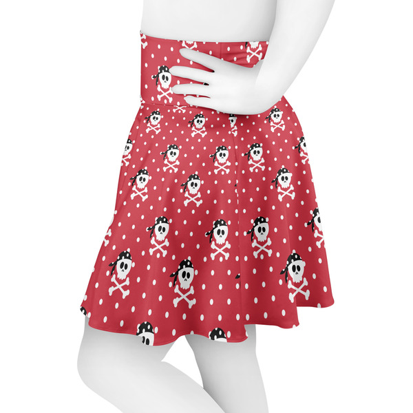 Pirate & Dots Skater Skirt - Side