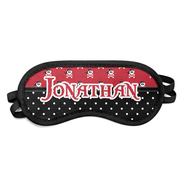 Custom Pirate & Dots Sleeping Eye Mask (Personalized)