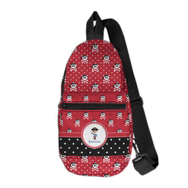 Custom Pirate & Dots Sling Bag (Personalized)