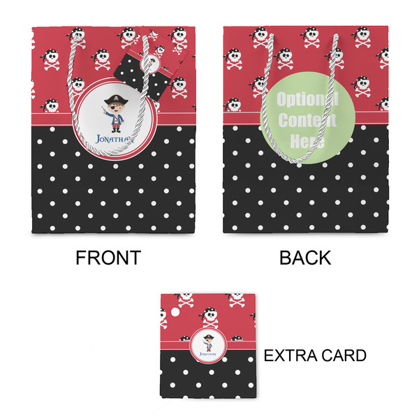 Pirate & Dots Small Gift Bag - Approval