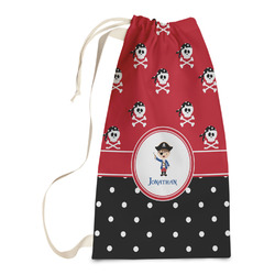Pirate & Dots Laundry Bags - Small (Personalized)