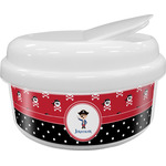 Pirate & Dots Snack Container (Personalized)