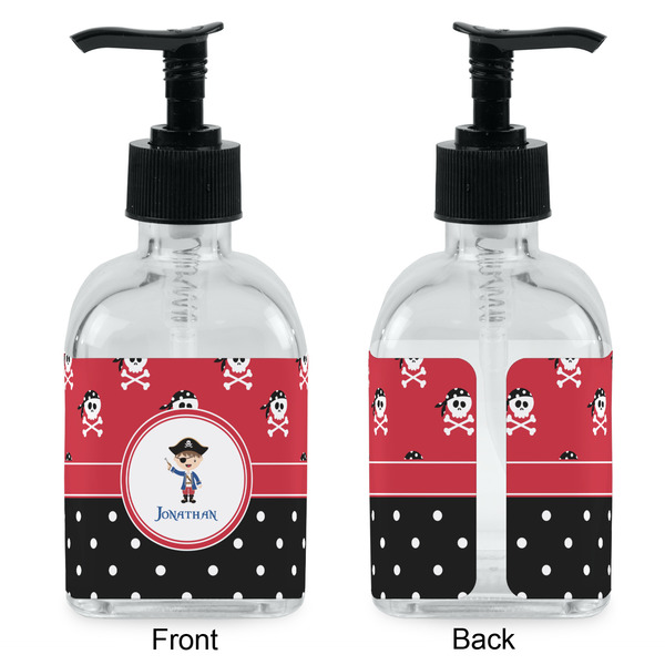 Pirate & Dots Glass Soap/Lotion Dispenser - Approval