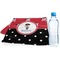 Pirate & Dots Sports Towel Folded with Water Bottle