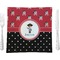 Pirate & Dots Square Dinner Plate