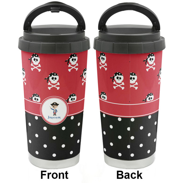 Pirate & Dots Stainless Steel Travel Cup - Apvl