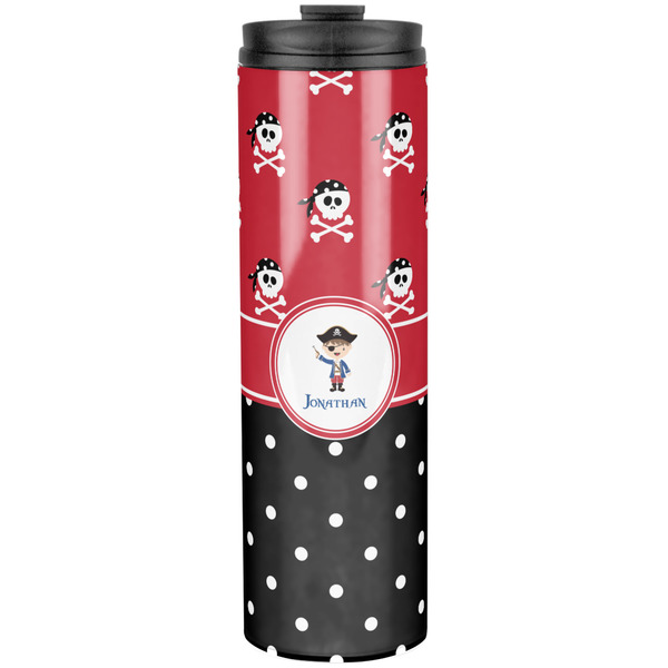 Pirate & Dots Stainless Steel Tumbler 20 Oz - Front
