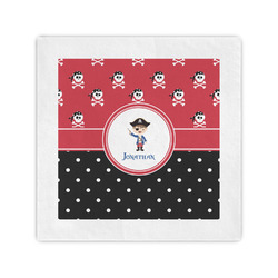 Pirate & Dots Standard Cocktail Napkins (Personalized)