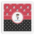 Pirate & Dots Paper Dinner Napkins (Personalized)