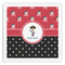 Pirate & Dots Paper Dinner Napkin - Front View