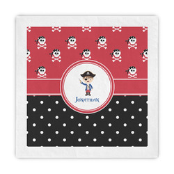 Pirate & Dots Decorative Paper Napkins (Personalized)