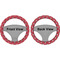 Pirate & Dots Steering Wheel Cover- Front and Back
