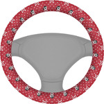 Pirate & Dots Steering Wheel Cover (Personalized)