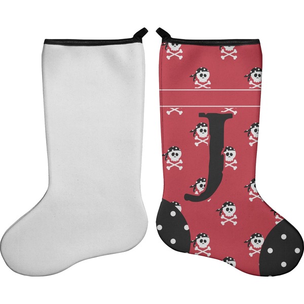 Pirate & Dots Stocking - Single-Sided - Approval