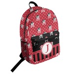 Pirate & Dots Student Backpack (Personalized)