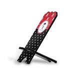 Pirate & Dots Stylized Cell Phone Stand - Small w/ Name or Text