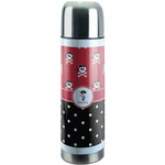Pirate & Dots Stainless Steel Thermos (Personalized)