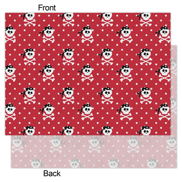 Pirate & Dots Tissue Paper - Heavyweight - Large - Front & Back