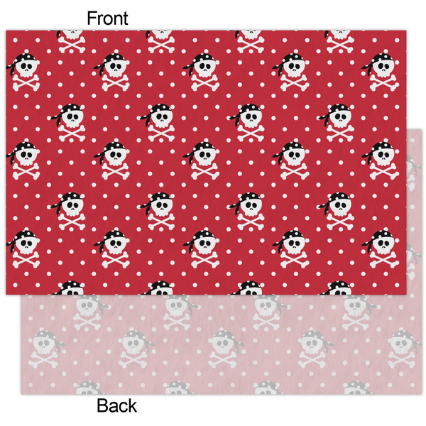 Pirate & Dots Tissue Paper - Heavyweight - XL - Front & Back