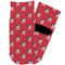 Pirate & Dots Toddler Ankle Socks - Single Pair - Front and Back