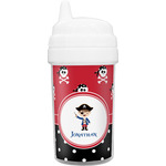 Pirate & Dots Sippy Cup (Personalized)
