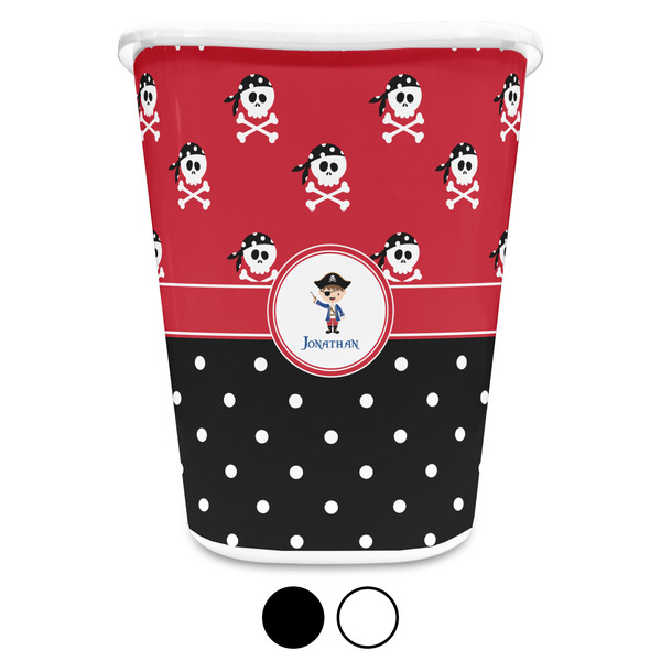 Pirate & Dots Custom Waste Basket