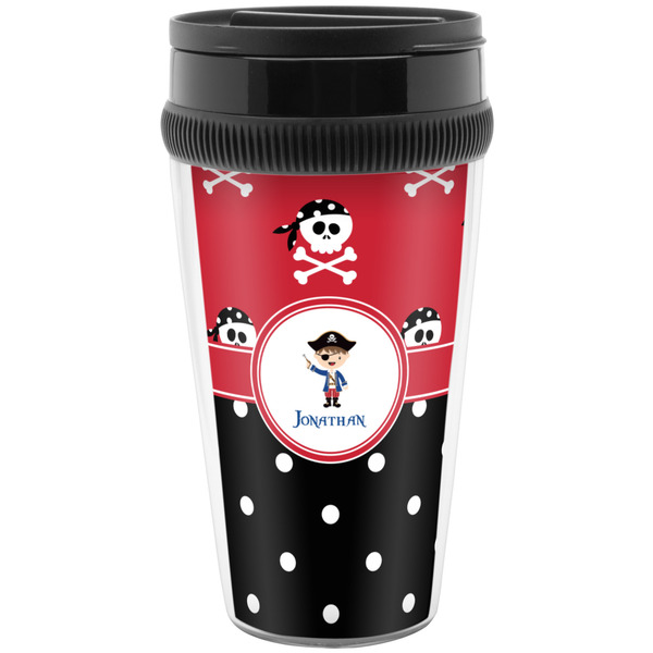 Pirate & Dots Travel Mug (Personalized)