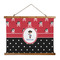 Pirate & Dots Wall Hanging Tapestry - Wide (Personalized)
