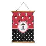 Pirate & Dots Wall Hanging Tapestry (Personalized)