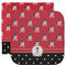 Pirate & Dots Washcloth / Face Towels