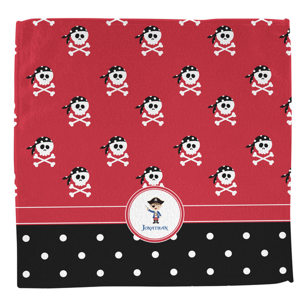Pirate & Dots Washcloth - Front - No Soap