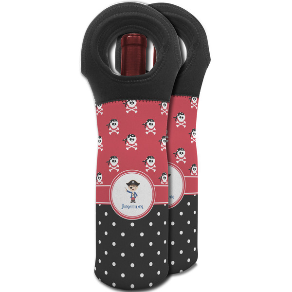 Pirate & Dots Wine Tote Bag - MAIN