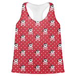 Pirate & Dots Womens Racerback Tank Top - 2X Large