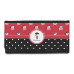 Pirate & Dots Leatherette Ladies Wallet (Personalized)
