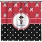 Pirate & Dots Shower Curtain (Personalized)