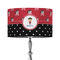 Girl's Pirate & Dots 12" Drum Lamp Shade - Fabric (Personalized)