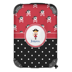 Girl's Pirate & Dots Kids Hard Shell Backpack (Personalized)
